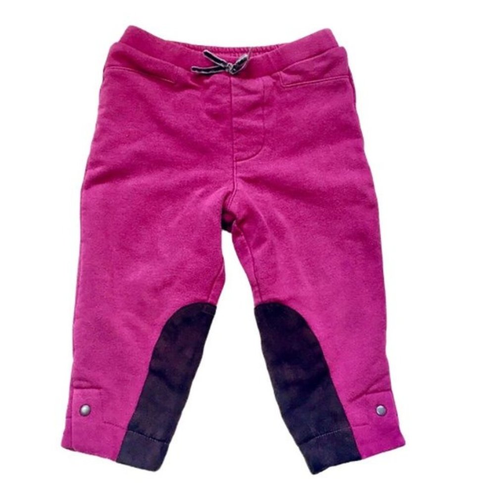 Baby Gap Pink and Burgundy Sweatpants